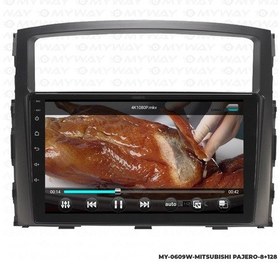 Resim Araç Multimedya Mitsubishi Pajero Android 12 Carplay 4gb Ram + 64gb Hdd Navigasyon Ekran Myw 9" 