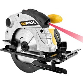 Resim Stilmax Lazerli Daire Sunta Kesme Daire Testere Makinesi 2600 W 45' Açılı Kesim Eldivenli 