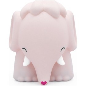 Resim Dhink Silikon Şarjlı Gece Lambası Fil Maya Beyaz 