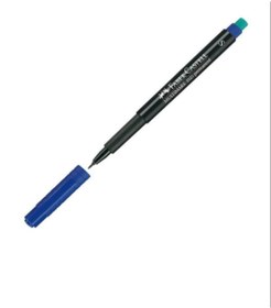 Resim Faber Castell Asetat Kalemi S Mavi 