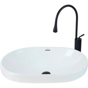 Resim Pure Concept Pure Beyaz Yarı Ankastre Çanak Lavabo W-295 