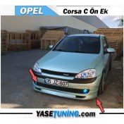 Resim Makyajsız ön tampon eki fiber Corsa C 