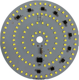 Resim Hazar Led 220 Volt 100 Watt Smd 2835 Ledli Hazır Projektör Ledi Beyaz Yuvarlak Pcb Avize Ledi 