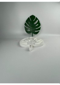 Resim Yaprak Desen Silikon Kalıp 