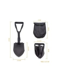 Resim Maiyame Çok Amaçlı Katlanabilir Kürek - Seyahat, Kar Temizleme Ve Bahçe İşleri İçin Pratik Çözüm 