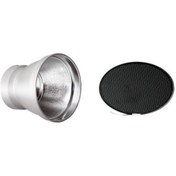 Resim Elinchrom 18cm Reflektör Ve Petek Seti 