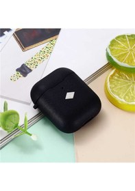 Resim Ekılıf - Apple Uyumlu AirPods 1.nesil - Kılıf Darbelere Karşı Dayanıklı Koruyucu Silikon Kılıf Airbag 19 - Turuncu 