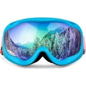 Resim Jokmae Mavi Kayak Gözlükleri, Çift Katmanlı Buğu Önleyici Küresel, Gx 