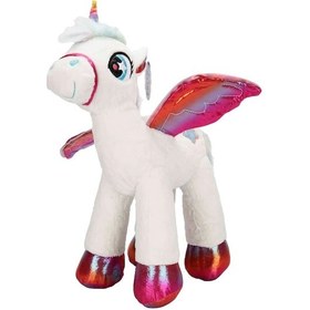 Resim 4742 Kanatlı Unicorn Peluş 42 Cm -sunman Çok Renkli 