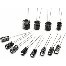 Resim 56Uf 400V Elektrolitik Kondansatör 16X25Mm 