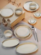 Resim Aryıldız AR248928 SC Amber Platin Kahvaltı Takımı 32 Parça 