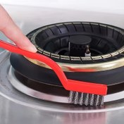 Resim 3 parça set, çelik tel fırça, mutfak temizleme fırçası, gaz sobası temizleme fırçası, yağ lekesi temizleme fırçası, pas giderme fırçası, elektrikli fırça, temizlik malzemeleri, temizlik araçları 