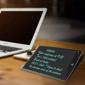 Resim Ultratekno ULT12XL 12" Büyük Boy Dijital Yazı Tahtası Grafik Çizim Tableti 12 Inç LCD Çocuk Tablet 
