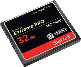 Resim SanDisk Extreme Pro 32GB CompactFlash Hafıza Kartı UDMA 7 160MB/sn'e kadar - SDCFXPS-032G-X46 