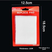 Resim Springsun Köşe Ve Kenar Tamirat Aleti - Evrensel Yuvarlatıcı, Sponge Değiştirme Padleri 2 Adet , Nylon Uçlu, Hızlı Ve Hassas Boya Uygulaması Kırmızı 