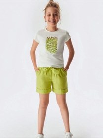 Resim Nk Kids Kız Çocuk Perfect Tshirt-13971 Ekru 