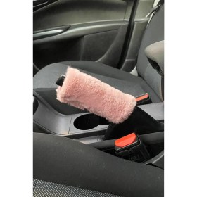 Resim 3EGROUP Yumuşak Peluş El Freni Süsü Pudra Pembe 
