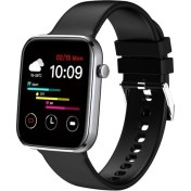 Resim Xinh Akıllı Izle 1.69 Inç Erkekler Tam Dokunmatik Ekran Su Geçirmez Kadın Xiaomi Ios Android Telefon Için | Akıllı Saatler (Siyah) 