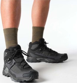 Resim Salomon Erkek Outdoor Ayakkabı X Ultra 5 Mıd Gore-tex L47754200 Siyah 