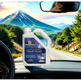 Resim Karavan Tuvalet Atık Parçalayıcı ve Koku Giderici 3 Lt Portatif Tuvalet Kimyasalı 