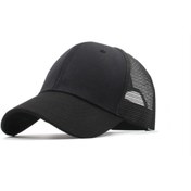 Resim Kardelen Butik Denizli Fileli Spor Unisex Şapka (siyah) 