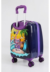 Resim Flamingo Çocuk Valizi Ççs 5258 Lacivert Lacivert 