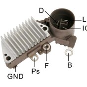 Resim Mobiletron 12v Alternatör Konjektör (3 FİŞ YUVARLAK SOKET) (D-IG-L) Honda Cıvıc 
