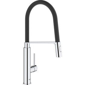 Resim Grohe Concetto Professional Tek Kumandalı Eviye Bataryası Siyah - 31491000 