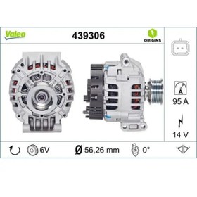 Resim Valeo Alternator 12v 95a Clıo Iı Espace Kangoo Laguna 