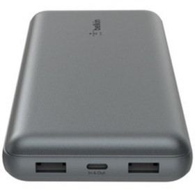 Resim Belkin 20K Powerbank, USB-A & C 15W,Space gray 