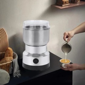 Resim Mini Elektrikli Kahve Öğütücü Kahverengi 