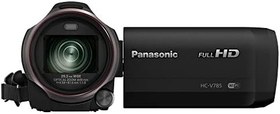 Resim Panasonic Full HD Video Kamera Kamera, 20X Optik Zoom, 1/2.3 İnç BSI Sensörü, HDR Yakalama, Wi-Fi Akıllı Telefon HC-V785 (Siyah) 