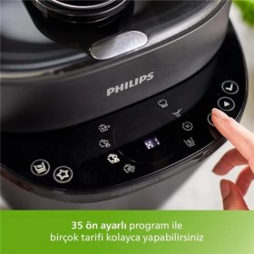 Resim Philips All In One Cooker Elektrikli Düdüklü Tencere 5 Litre 