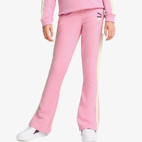 Resim Puma Lavaland Bol Paça Çocuk Pembe Eşofman Altı 