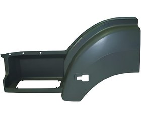 Resim Çamurluklu Basamak Axor 1840 Sol (Boyasız - Fiber) 