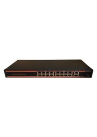 Resim Besta Bst-1621g 16 Port 10/100 Poe + 2 Port 1000 Uplink Switch-23846 