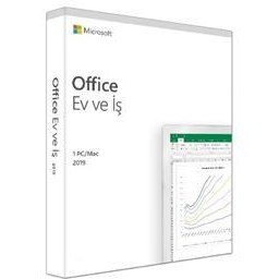 Resim Microsoft Office T5D-03334 Home and Business 2019 Türkçe Lisans Kutu T5D-03334 Ofis Yazılımı 