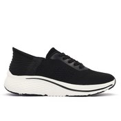 Resim Derimod Zero Kadın Siyah Bağcıklı Kalın Tabanlı Sneaker 25SFE49556F 