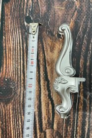 Resim Çt Çeyizci Tekstil Plastik Küçük Ayak Gümüş Renk 4 Adet 