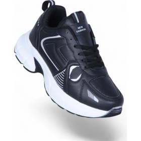 Resim Lambırlend 7450 Kadın Seneaker Ayakkabı Siyah 