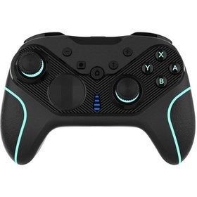 Resim Cbtx Nintendo Switch/android/ıos/pc Uyumlu Uyandırma Özellikli Kablosuz Gamepad, Stil: S818 Yeşil Siyah 