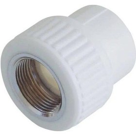 Resim Kalde Dişi Nipel Q25x3/4 Pp Beyaz 