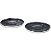 Resim Tabak Seti, Gri, 26 Cm, 2 Adet Gri 