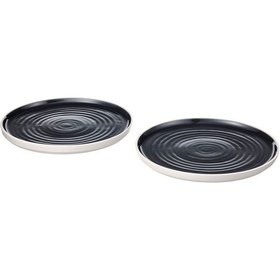 Resim Tabak Seti, Gri, 26 Cm, 2 Adet Gri 