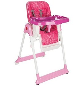 Resim Pilsan Yükseklik Ayarlı ve Kademeli Ön Tepsili Süper Mama Sandalyesi - Pembe 