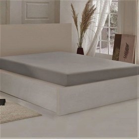 Resim Nuvomon Pamuklu Penye Tek Kişilik Çarşaf - 100x200 cm - Antrasit 