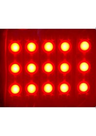 Resim Als-3156k 12v Kırmızı 1 Watt Mercekli Modül Led 100 Adet Yoğun Ve Odaklı Işık Kırmızı 
