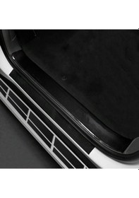 Resim Kapı Eşiği Tampon Bagaj Koruma Folyosu 5d Karbon Folyo 5cmx5m Siyah 