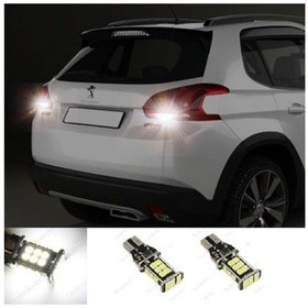 Resim Megamarket06 Peugeot 2008 Led Geri Vites Ampulü T15 W16w Beyaz 