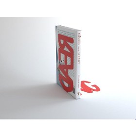 Resim Decormet Readıng Kitap Tutucu Kırmızı 